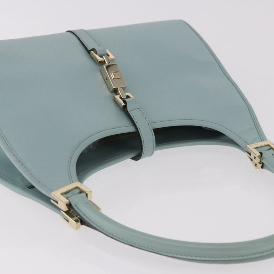 【日本直送】GUCCI Micro Guccissima Jackie 手袋 金色 淺藍色 002 1068 2404 正品 186130V-5