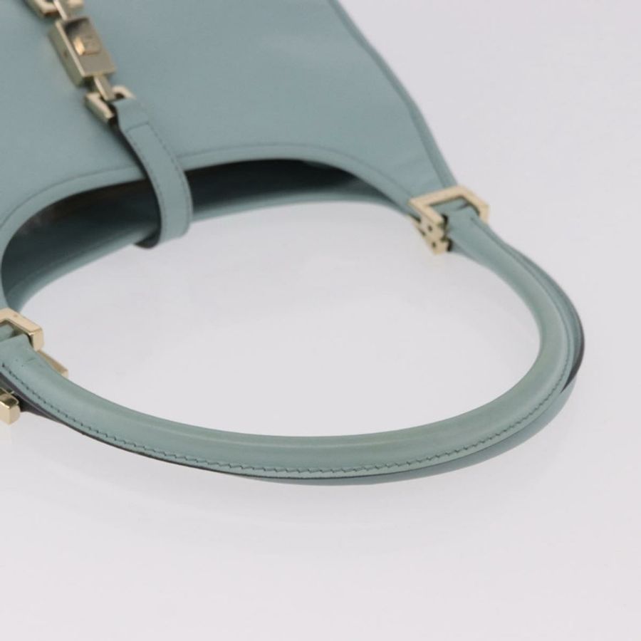 【日本直送】GUCCI Micro Guccissima Jackie 手袋 金色 淺藍色 002 1068 2404 正品 186130V-6