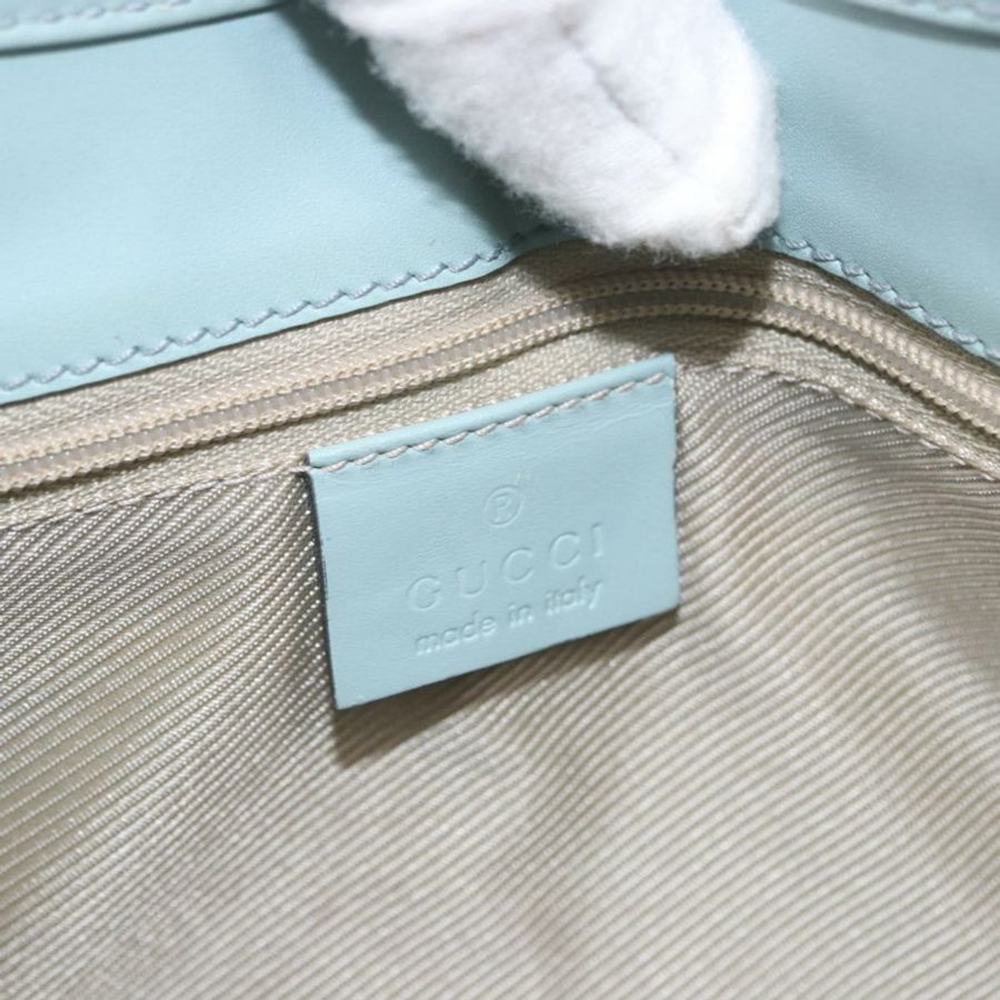 【日本直送】GUCCI Micro Guccissima Jackie 手袋 金色 淺藍色 002 1068 2404 正品 186130V-17