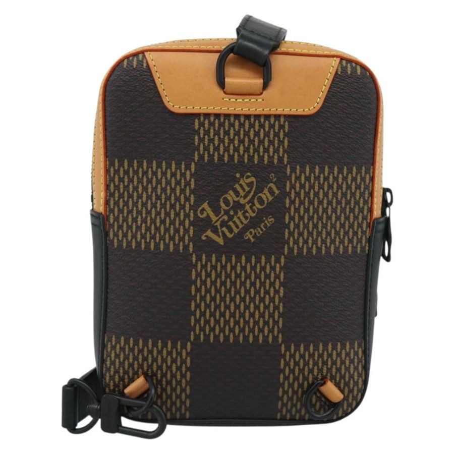 【日本直送】路易威登 Damier Giant Amazon 斜背包 棕色 N40379 LV 正品 186187SM-1
