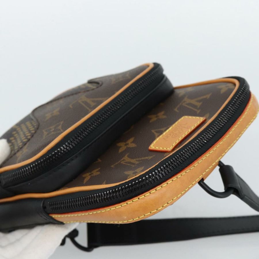 【日本直送】路易威登 Damier Giant Amazon 斜背包 棕色 N40379 LV 正品 186187SM-5