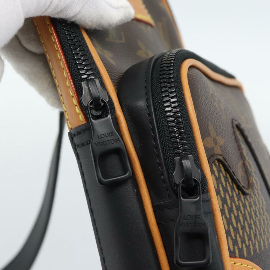 【日本直送】路易威登 Damier Giant Amazon 斜背包 棕色 N40379 LV 正品 186187SM-8