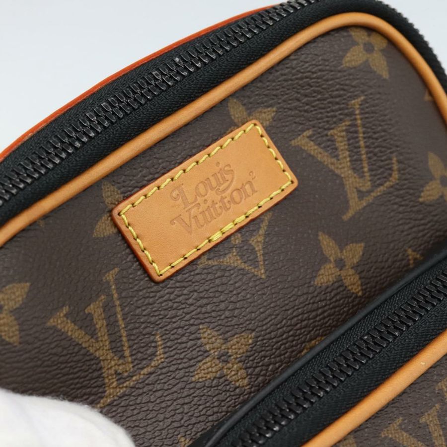 【日本直送】路易威登 Damier Giant Amazon 斜背包 棕色 N40379 LV 正品 186187SM-17
