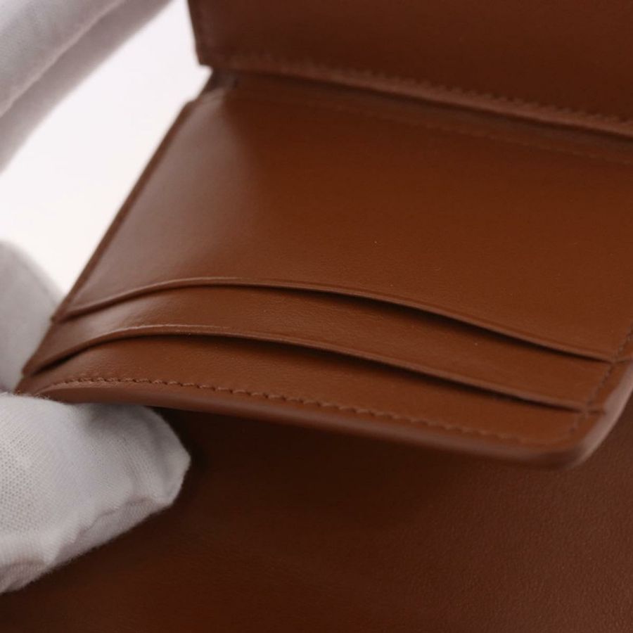 【日本直送】CELINE Triomphe 三折錢包 PVC 米色 金色 正品 186147M-21