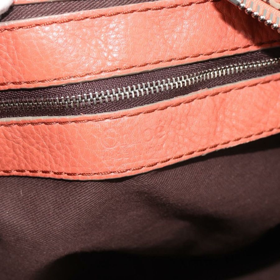 【日本直送】Chloe Paddington 手提包 真皮 粉紅色 金銀色 正品 187547V-20