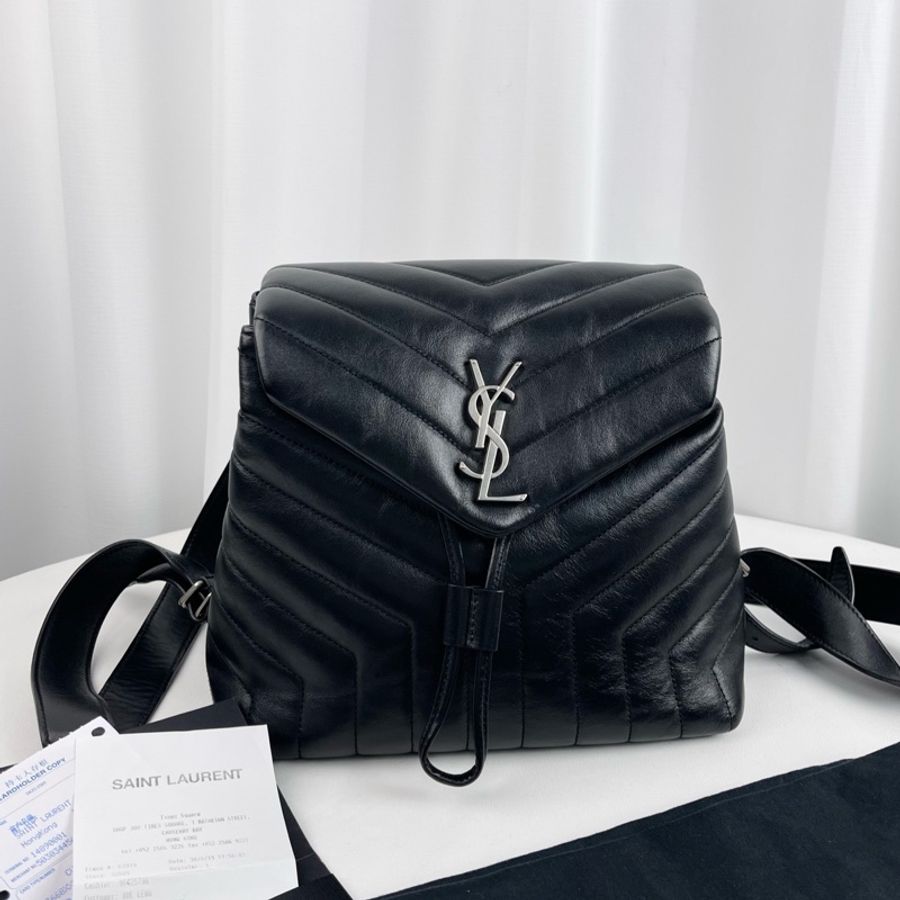 YSL 聖羅蘭 雙肩包 附件 塵袋 購證-0