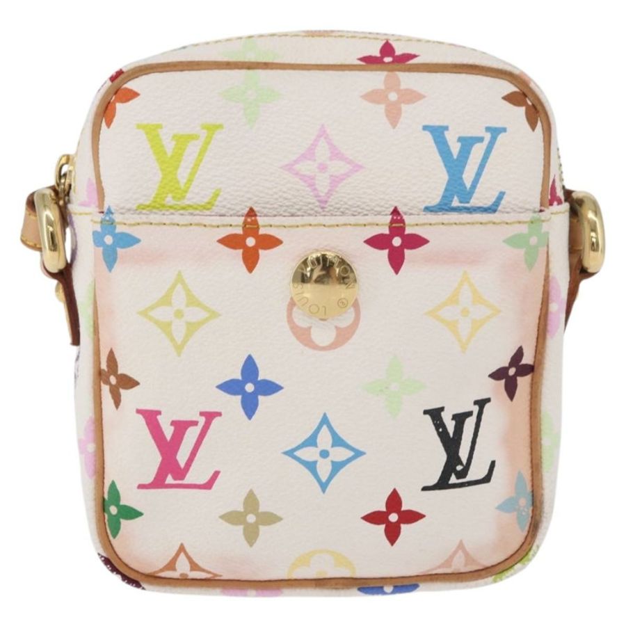 【日本直送】路易威登 Monogram Multicolor Lift 肩背包 白色 M40055 LV 正品 187196A-12