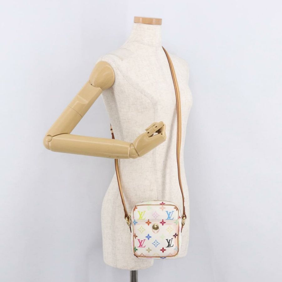 【日本直送】路易威登 Monogram Multicolor Lift 肩背包 白色 M40055 LV 正品 187196A-22