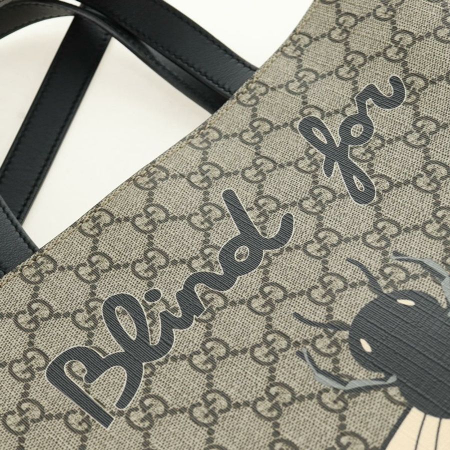 【日本直送】GUCCI GG Supreme 托特包 PVC 兩用 米色/金色 450950 正品 187728M-19