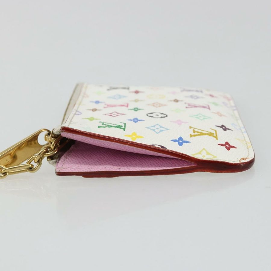【日本直送】路易威登 Monogram Multicolor Pochette Cles NM 手袋 M93734 LV Auth 185867A-3