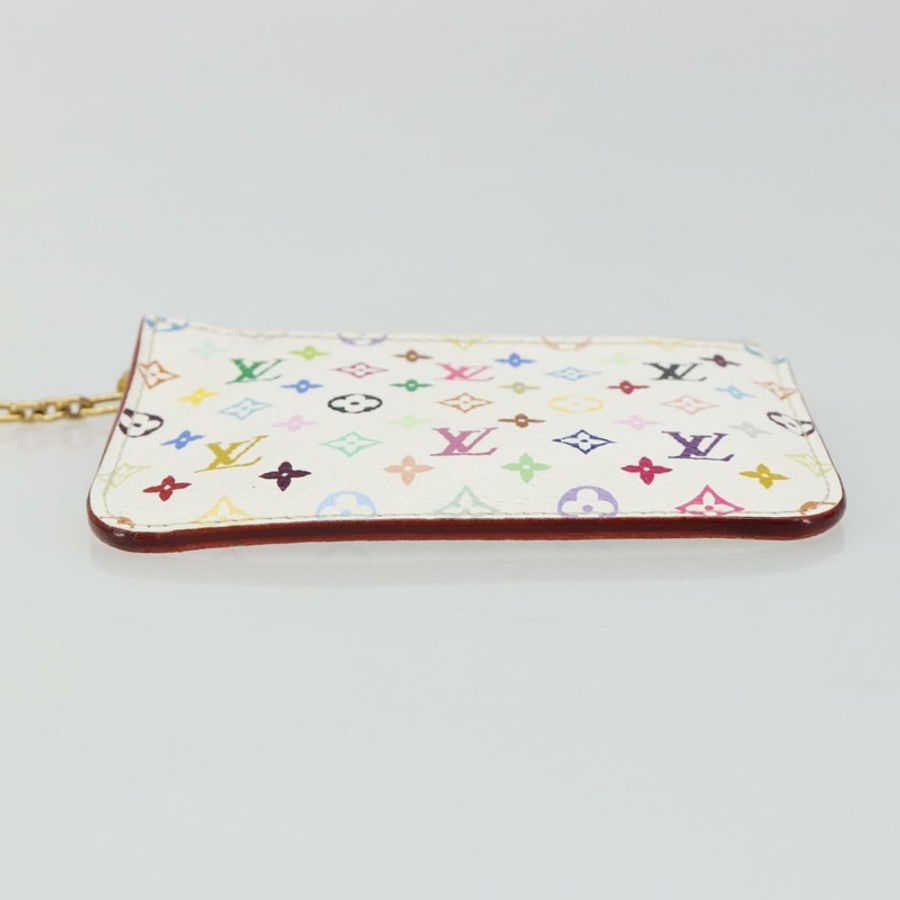 【日本直送】路易威登 Monogram Multicolor Pochette Cles NM 手袋 M93734 LV Auth 185867A-5