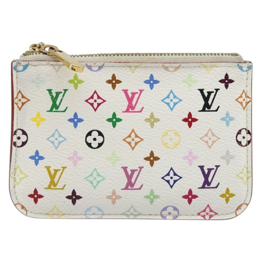 【日本直送】路易威登 Monogram Multicolor Pochette Cles NM 手袋 M93734 LV Auth 185867A-12