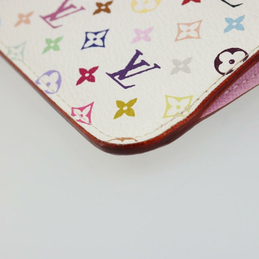 【日本直送】路易威登 Monogram Multicolor Pochette Cles NM 手袋 M93734 LV Auth 185867A-14