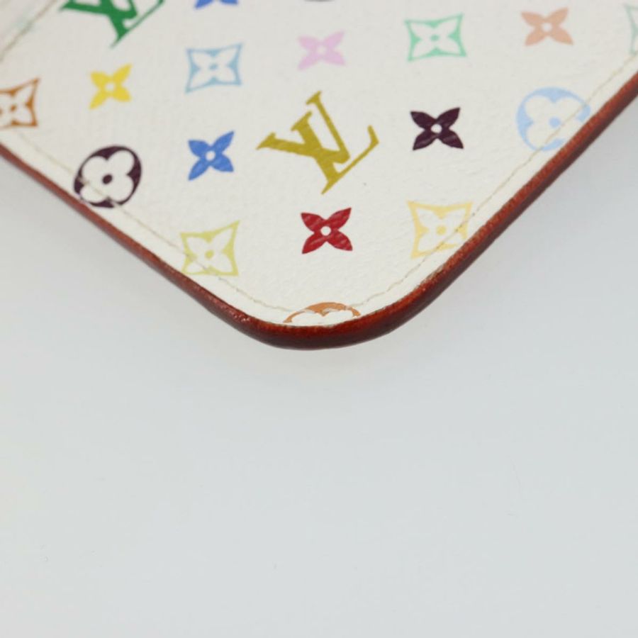 【日本直送】路易威登 Monogram Multicolor Pochette Cles NM 手袋 M93734 LV Auth 185867A-15