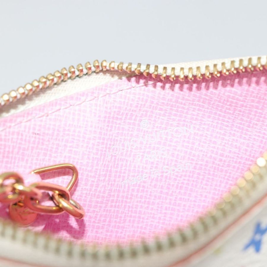 【日本直送】路易威登 Monogram Multicolor Pochette Cles NM 手袋 M93734 LV Auth 185867A-17