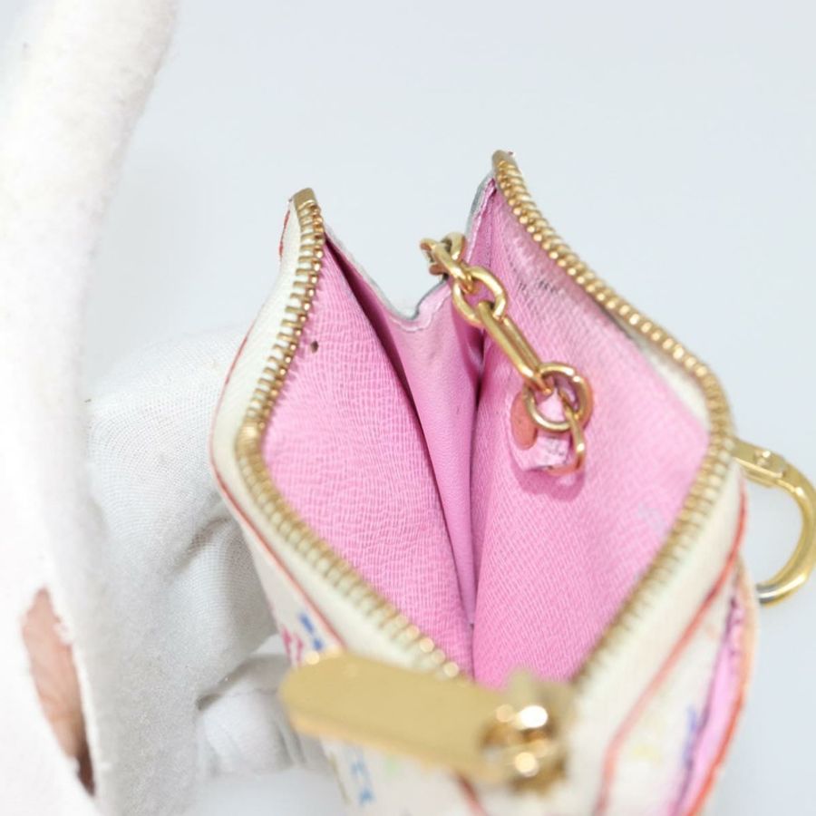 【日本直送】路易威登 Monogram Multicolor Pochette Cles NM 手袋 M93734 LV Auth 185867A-19