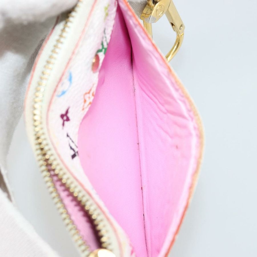 【日本直送】路易威登 Monogram Multicolor Pochette Cles NM 手袋 M93734 LV Auth 185867A-20