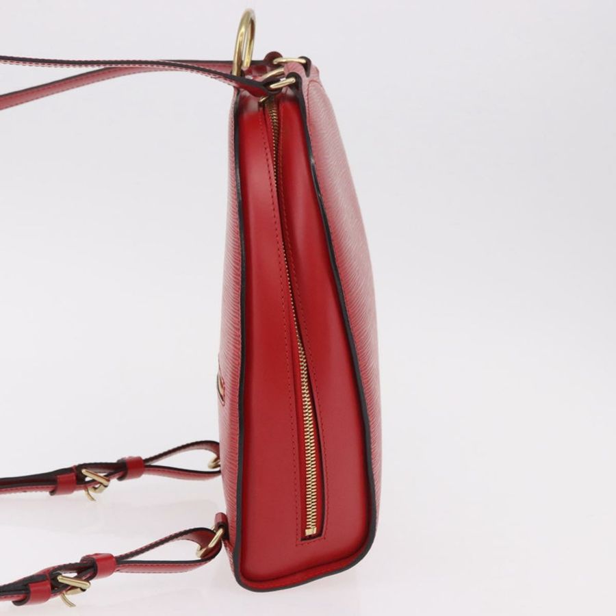 【日本直送】路易威登 Epi Mabillon 雙肩包 卡斯蒂利亞紅 M52237 LV 正品 186394-3