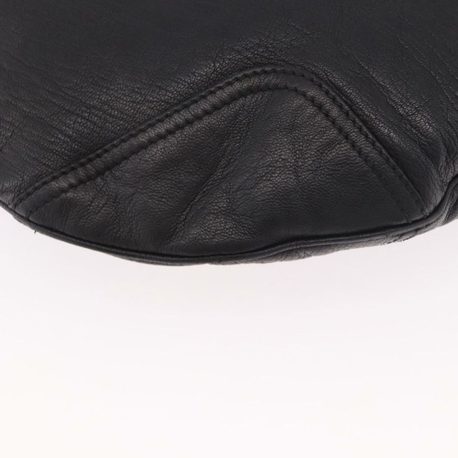 【日本直送】GUCCI 黑色金色皮革單肩包 162882 正品 189322A-15