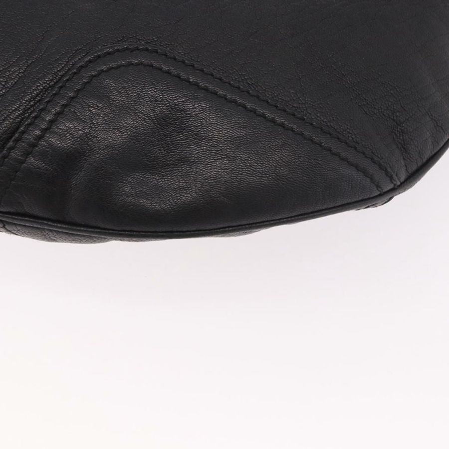 【日本直送】GUCCI 黑色金色皮革單肩包 162882 正品 189322A-16