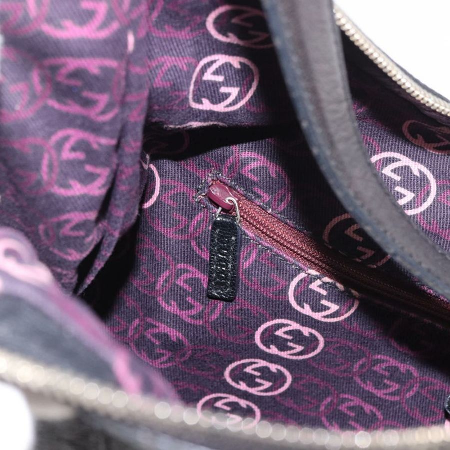 【日本直送】GUCCI 黑色金色皮革單肩包 162882 正品 189322A-20