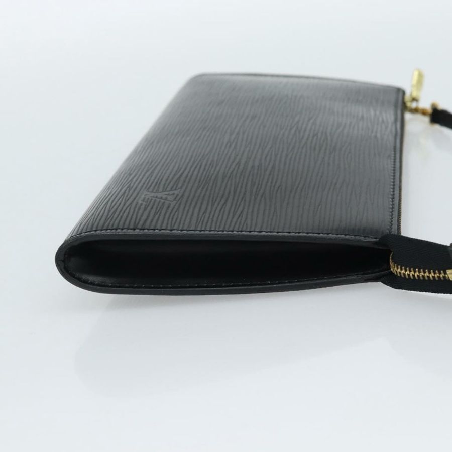 【日本直送】路易威登 Epi Pochette Accessoires 手拿包 黑色 M52982 LV Auth 187872A-3