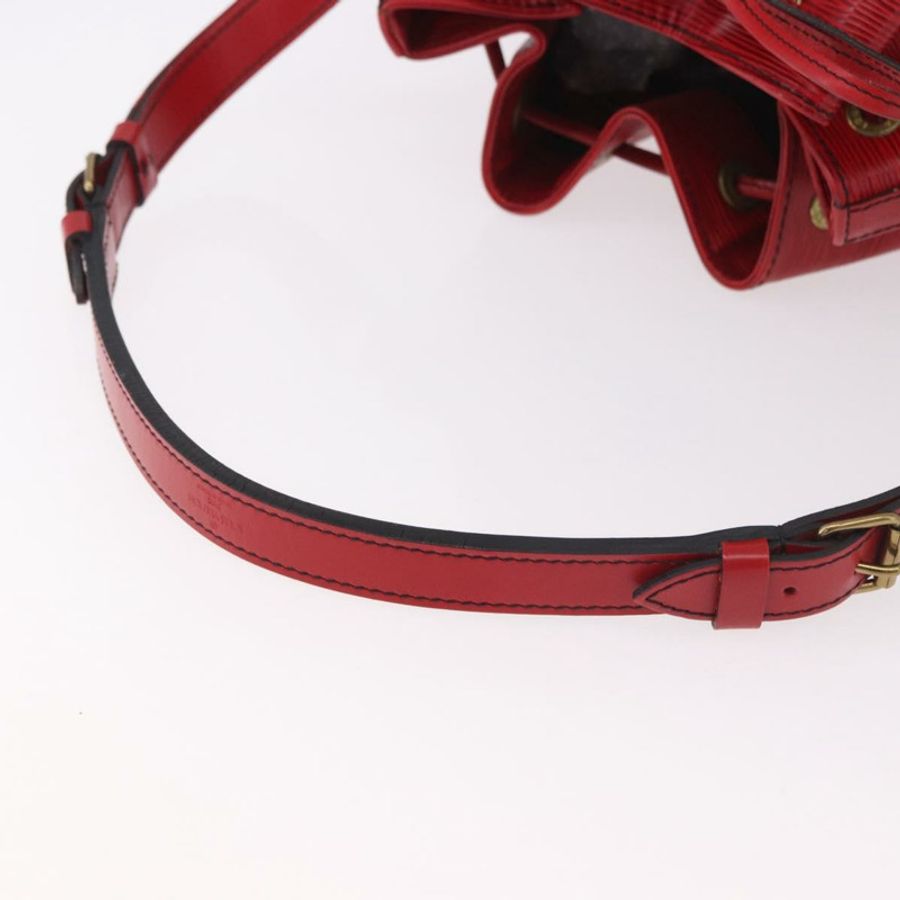 【日本直送】路易威登 Epi Petit Noe 紅色單肩背包 M44107 LV 正品 189163-6