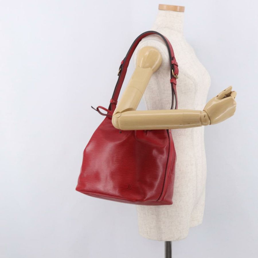 【日本直送】路易威登 Epi Petit Noe 紅色單肩背包 M44107 LV 正品 189163-21
