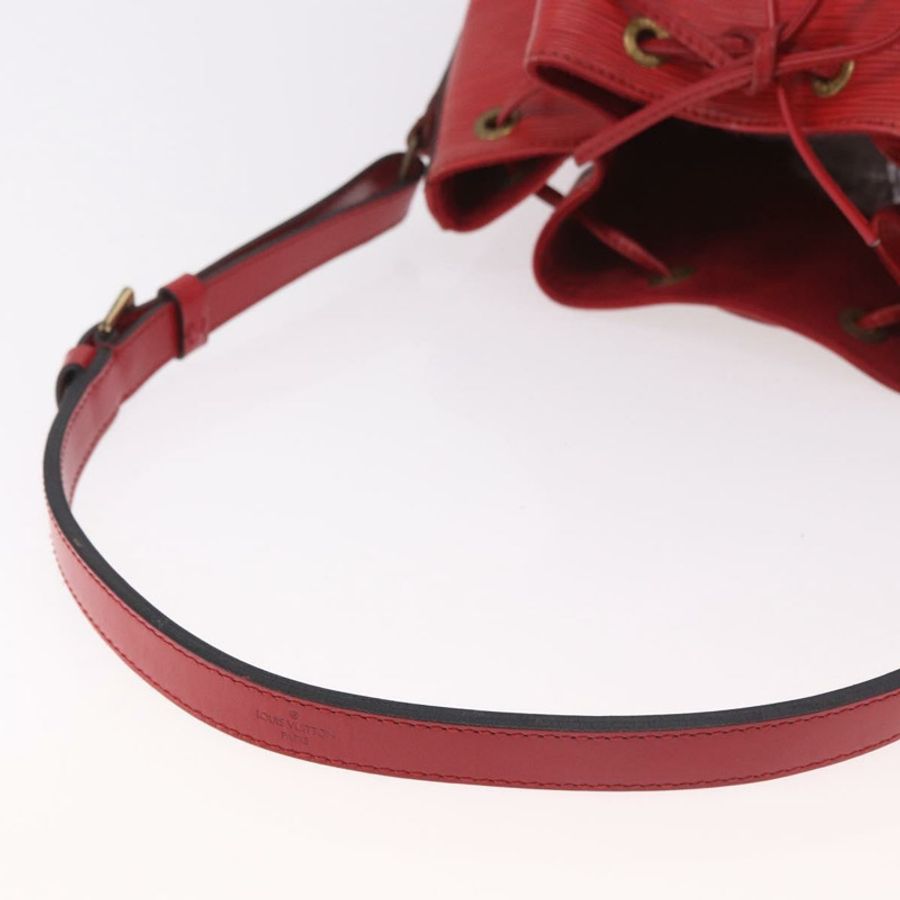 【日本直送】路易威登 Epi Petit Noe 紅色單肩背包 M44107 LV 正品 189153-6