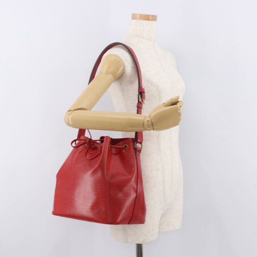 【日本直送】路易威登 Epi Petit Noe 紅色單肩背包 M44107 LV 正品 189153-19