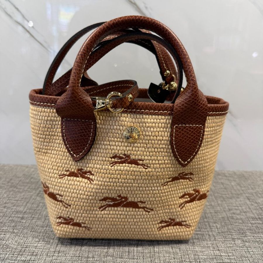 Longchamp 迷你編織兩用包-1