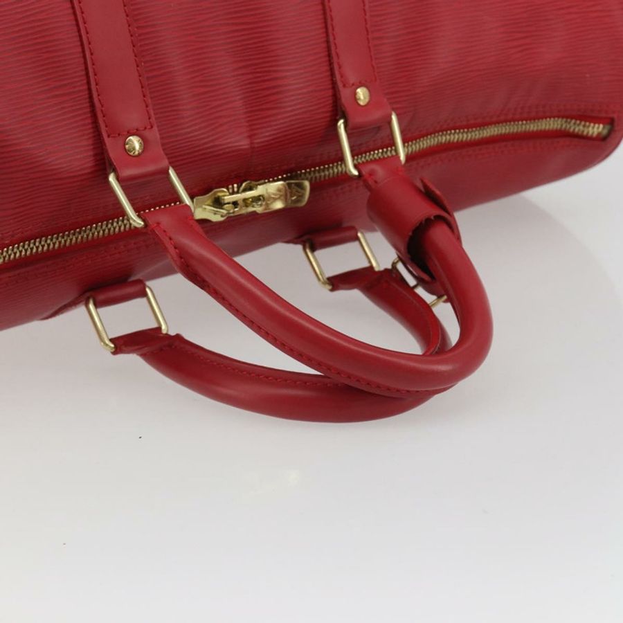 【日本直送】路易威登 Epi Keepall 45 波士頓包 紅色 M42977 LV 正品 189520A-6