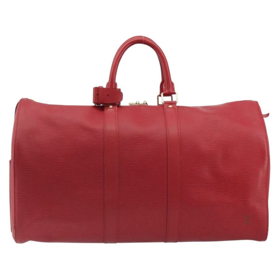 【日本直送】路易威登 Epi Keepall 45 波士頓包 紅色 M42977 LV 正品 189520A-12