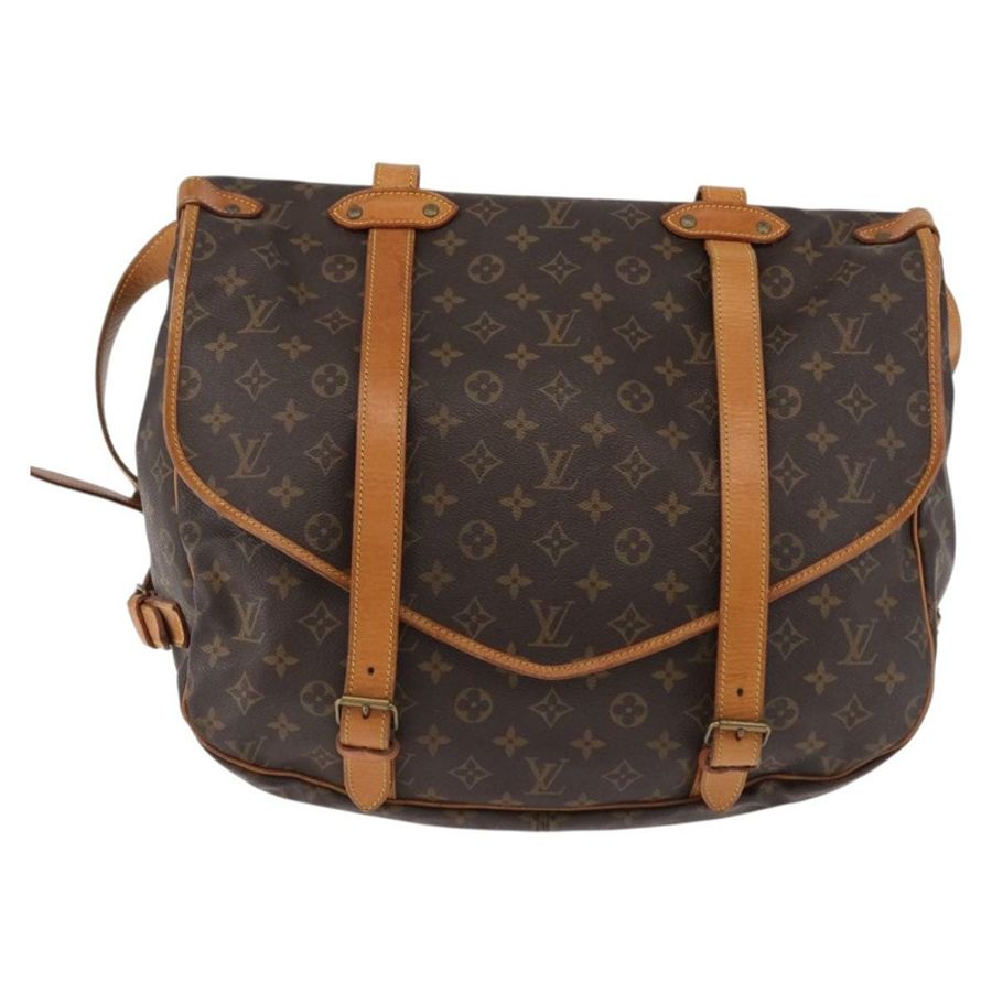 【日本直送】路易威登 Monogram Saumur 43 肩背包 M42252 LV Auth 189607-12