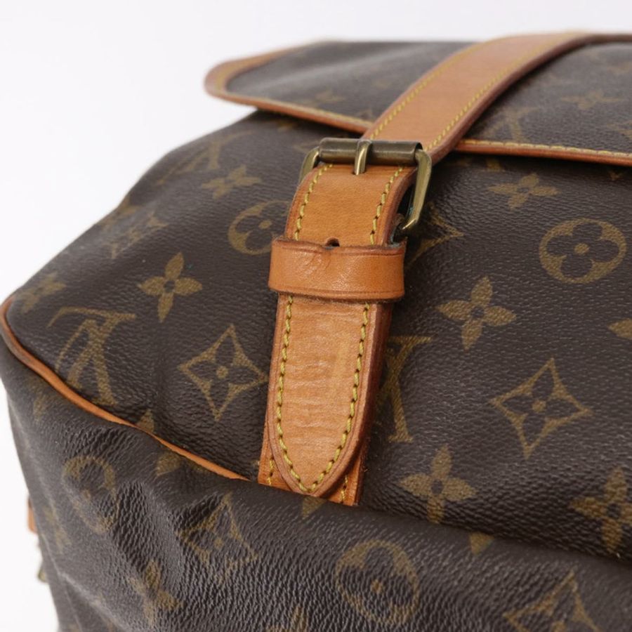 【日本直送】路易威登 Monogram Saumur 43 肩背包 M42252 LV Auth 189607-20