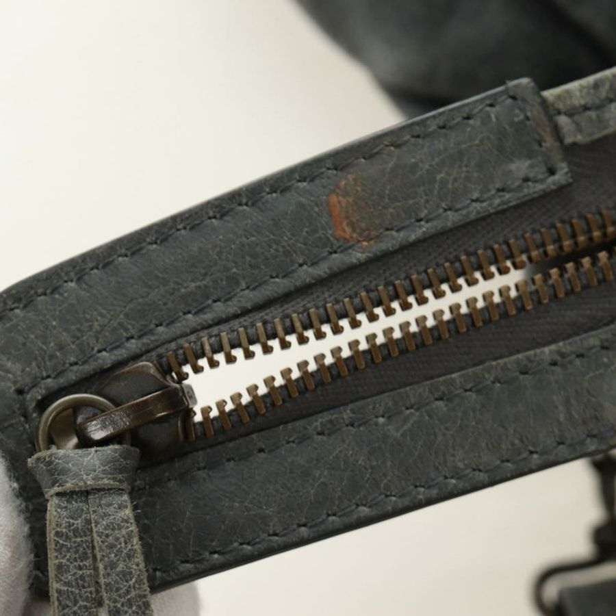 【日本直送】BALENCIAGA The Town 手提包 皮革 兩用 灰色 240579 正品 189158SAM-9