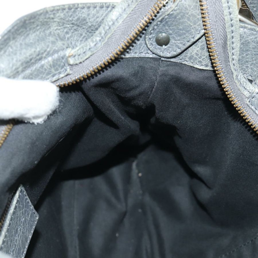 【日本直送】BALENCIAGA The Town 手提包 皮革 兩用 灰色 240579 正品 189158SAM-22