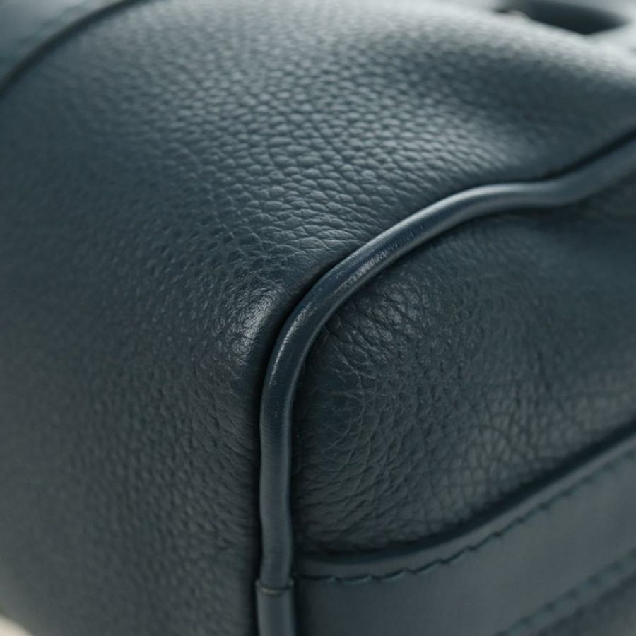 【日本直送】路易威登 Aerogram Keepall XS 旅行包,藍色皮革,貨號 M81003,LV 正品,編號 189893M-17