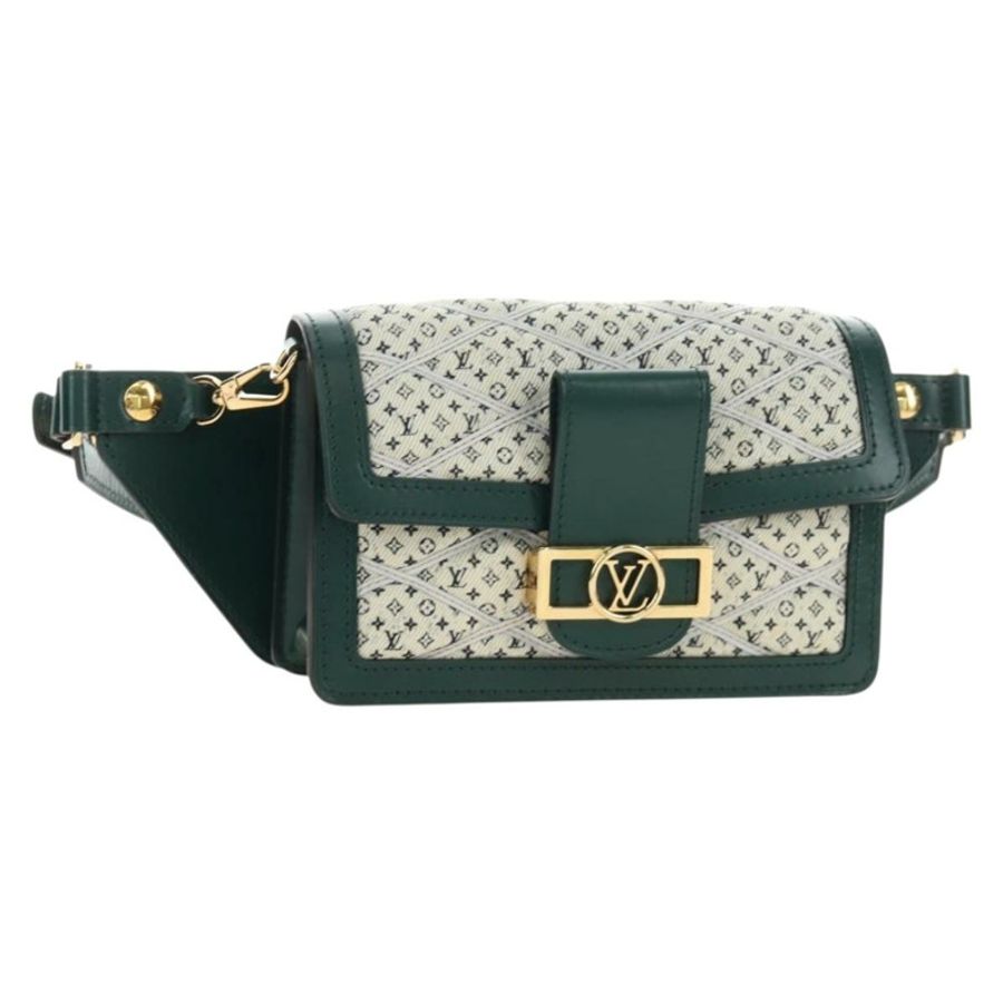 【日本直送】路易威登 Monogram Maltage 系列腰包 Dauphine 綠色 M44724 正品 189902M-0