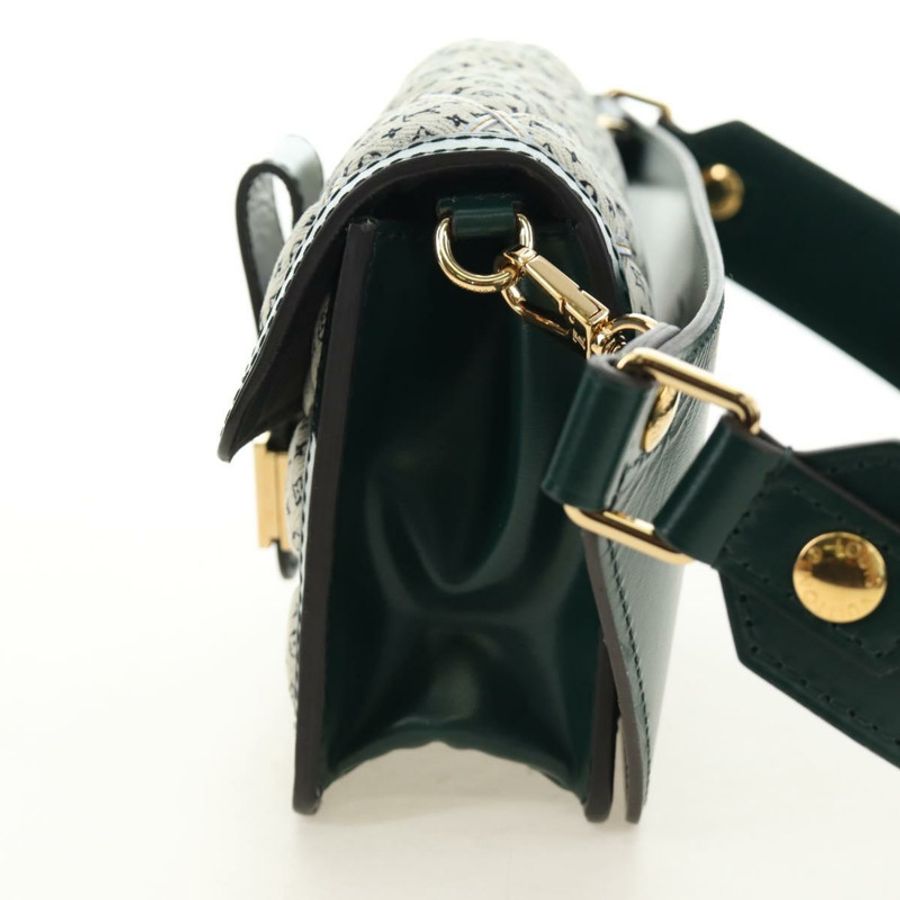 【日本直送】路易威登 Monogram Maltage 系列腰包 Dauphine 綠色 M44724 正品 189902M-3