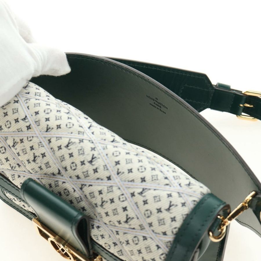 【日本直送】路易威登 Monogram Maltage 系列腰包 Dauphine 綠色 M44724 正品 189902M-13