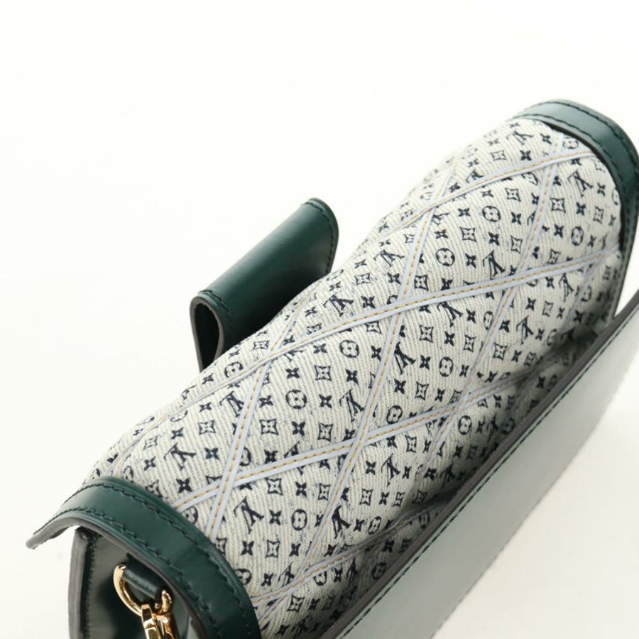 【日本直送】路易威登 Monogram Maltage 系列腰包 Dauphine 綠色 M44724 正品 189902M-18