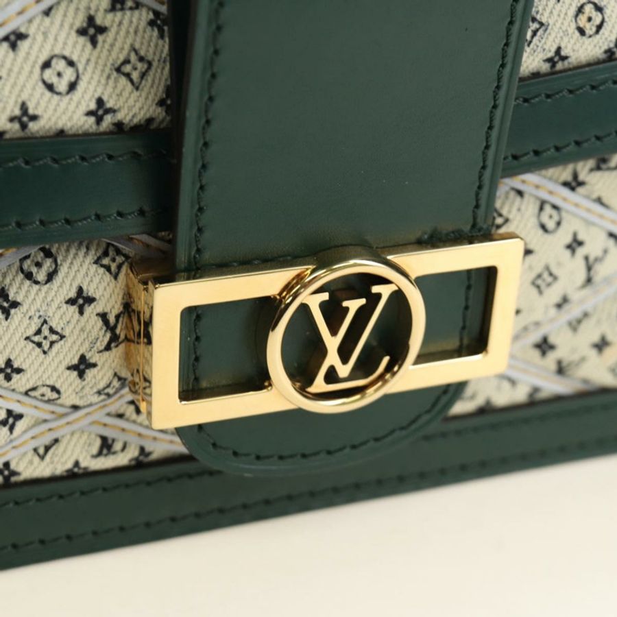 【日本直送】路易威登 Monogram Maltage 系列腰包 Dauphine 綠色 M44724 正品 189902M-24