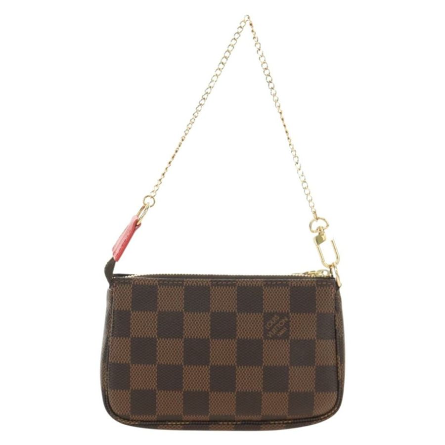 【日本直送】路易威登 Damier Ebene Vivienne 迷你手拿包配件正品 190175M-1