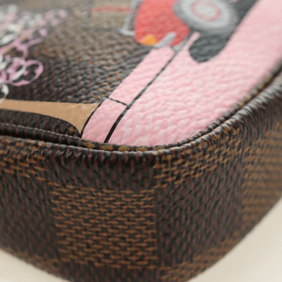【日本直送】路易威登 Damier Ebene Vivienne 迷你手拿包配件正品 190175M-14