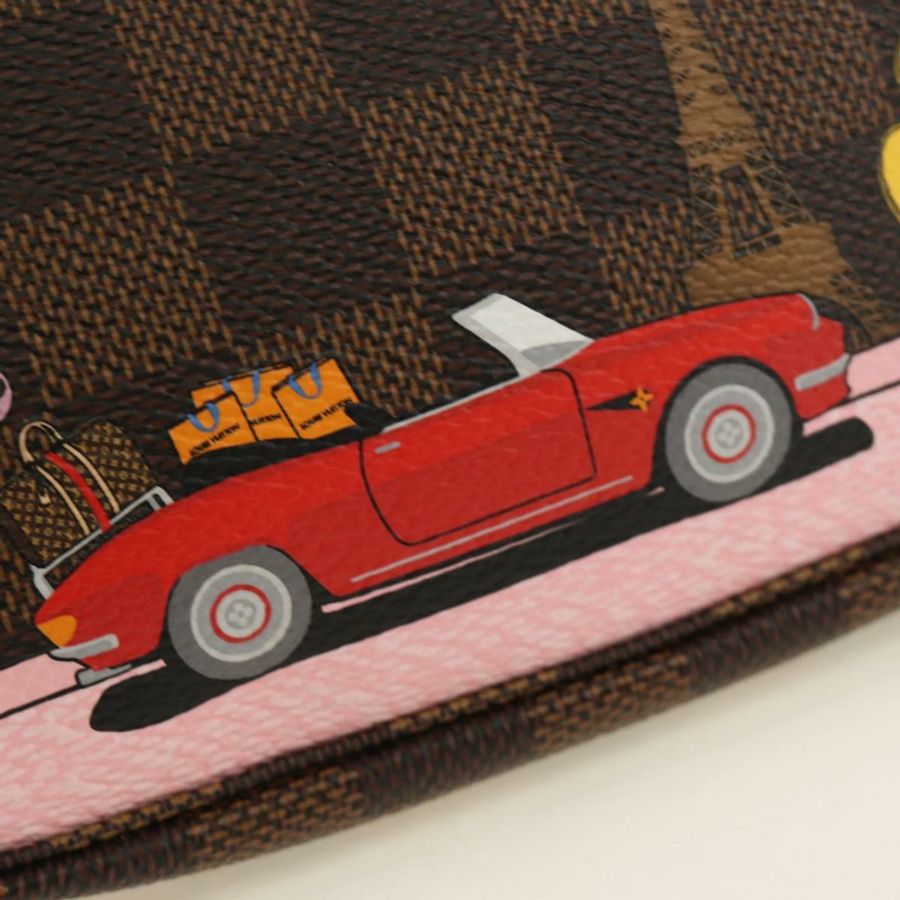 【日本直送】路易威登 Damier Ebene Vivienne 迷你手拿包配件正品 190175M-20