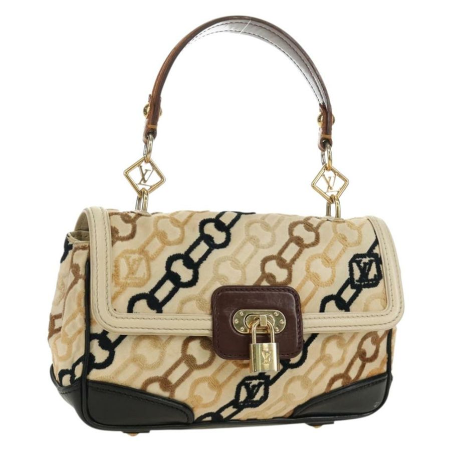 【日本直送】路易威登 Monogram Charm Pochette Lover 手袋 象牙色 M95194 LV 正品 190047SAV-0