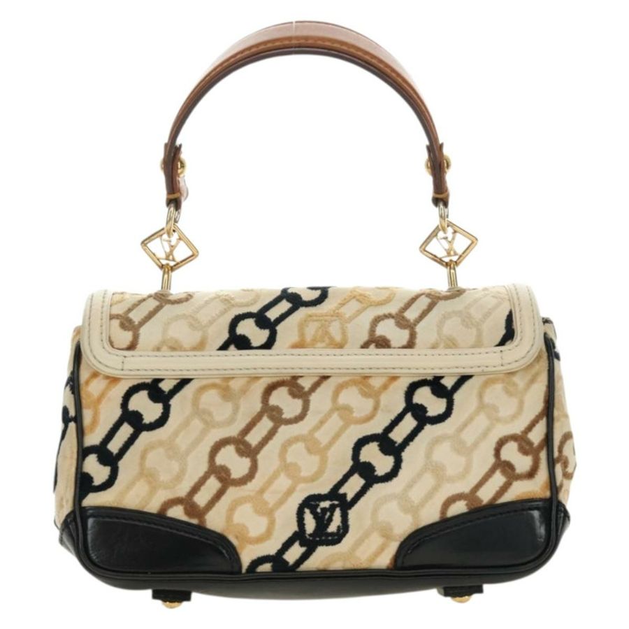 【日本直送】路易威登 Monogram Charm Pochette Lover 手袋 象牙色 M95194 LV 正品 190047SAV-1