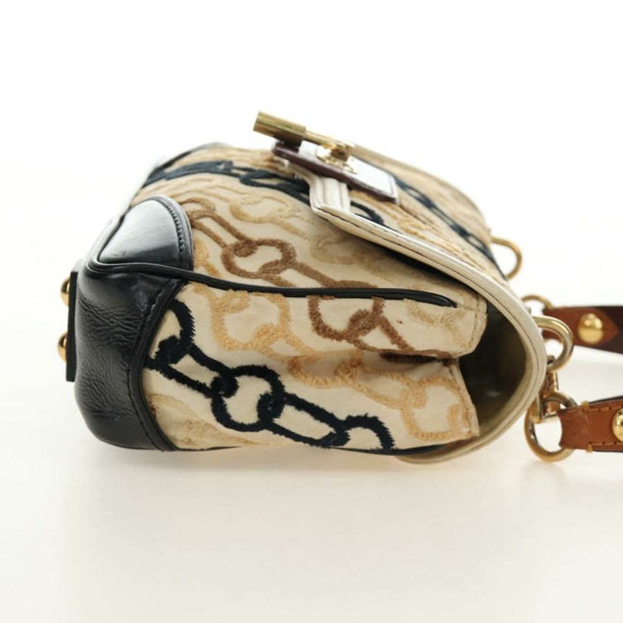 【日本直送】路易威登 Monogram Charm Pochette Lover 手袋 象牙色 M95194 LV 正品 190047SAV-3