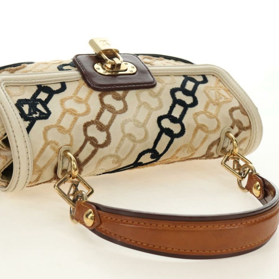 【日本直送】路易威登 Monogram Charm Pochette Lover 手袋 象牙色 M95194 LV 正品 190047SAV-5